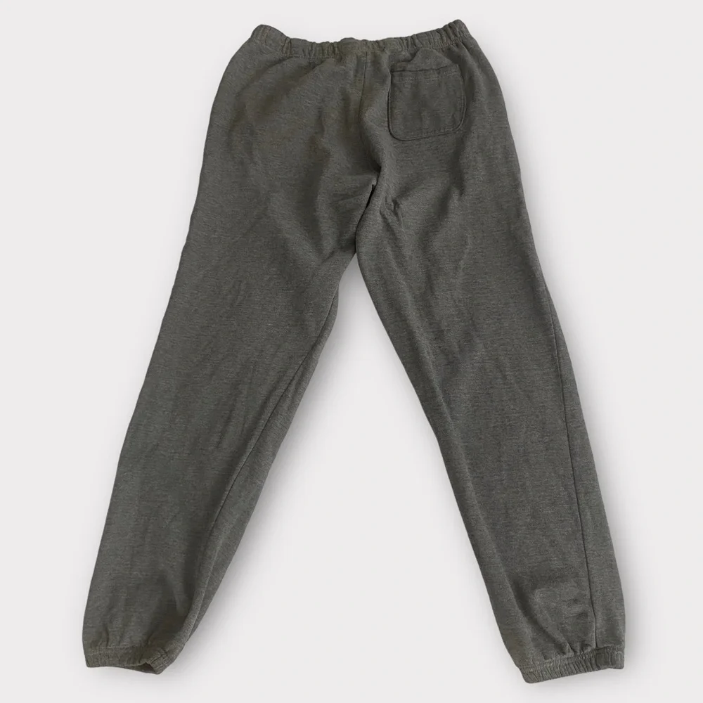 Toddland Mens Sweatpants Large Narwals Narwhals Spellout Cotton Blend Streetwear